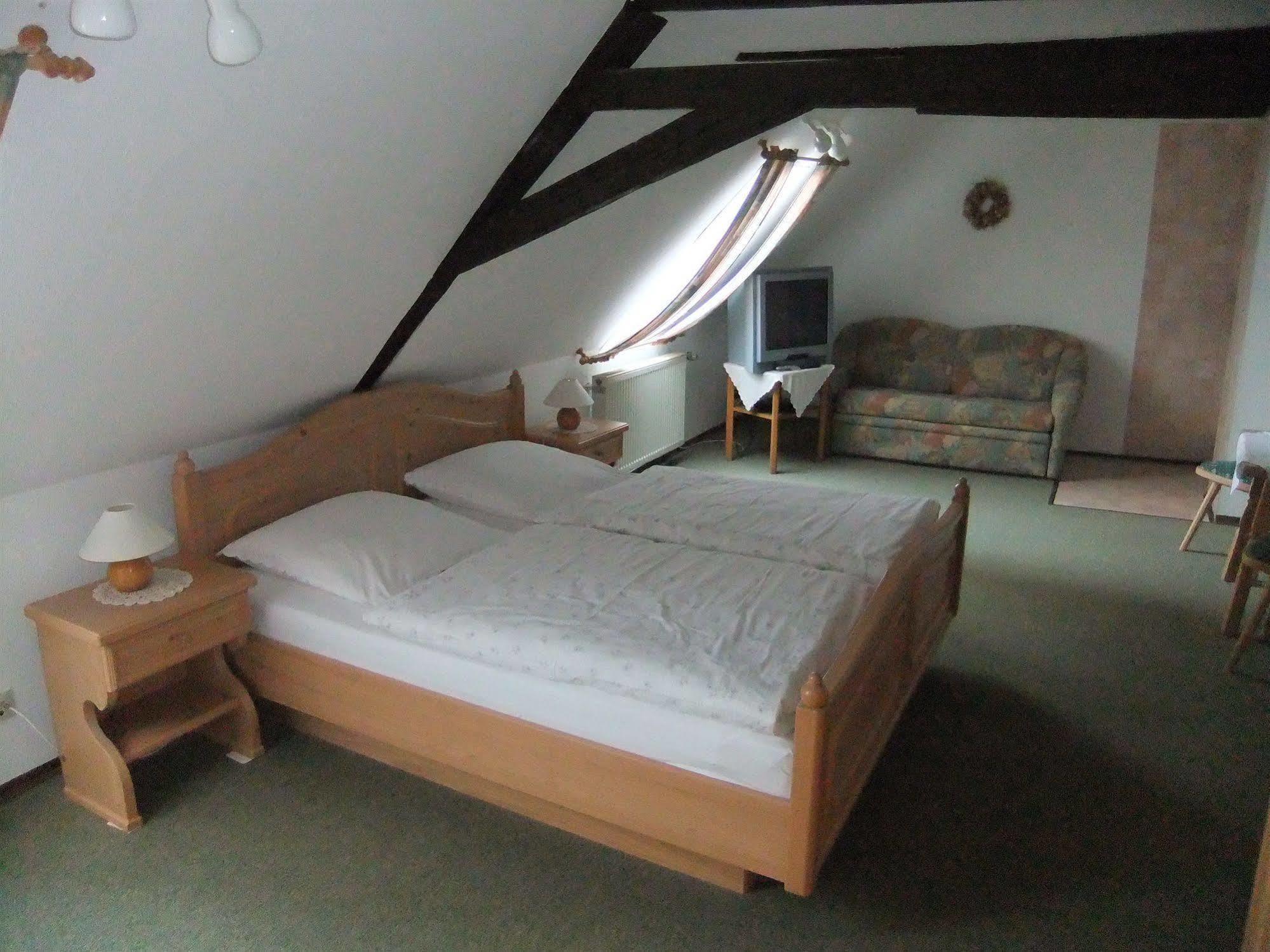 Gasthof Rotes Ross Zell im Fichtelgebirge Dış mekan fotoğraf